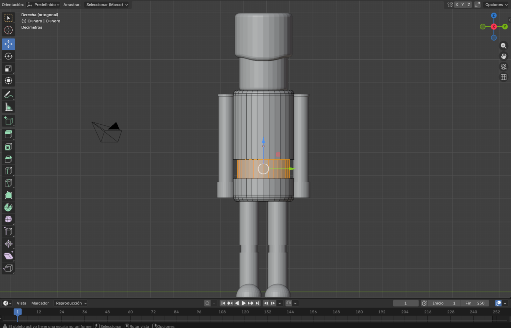 Figura 51. Creación del cinturón