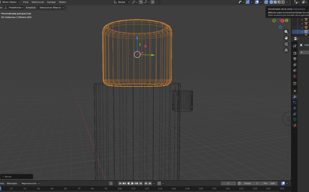 Figura 7. Visualización rayos X y estructura interna