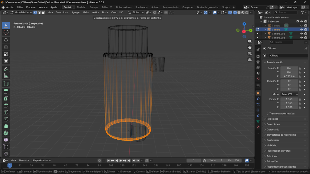 Suavizado modelado cuerpo 3