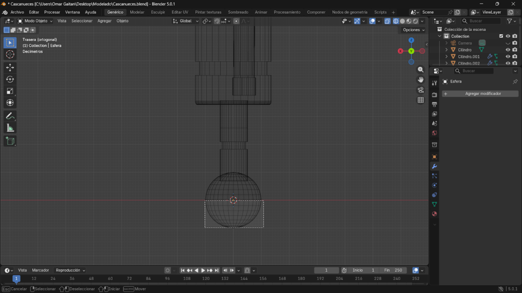 Eliminación de una parte
