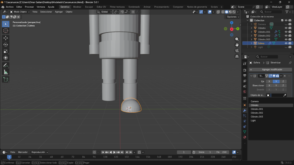 Simetrizando el zapato