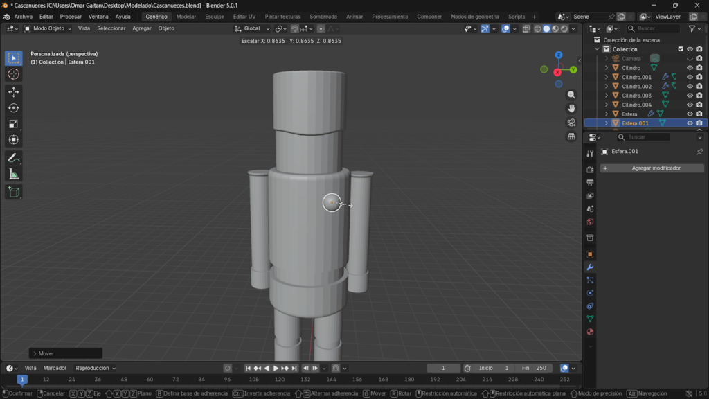 Modificando el botón