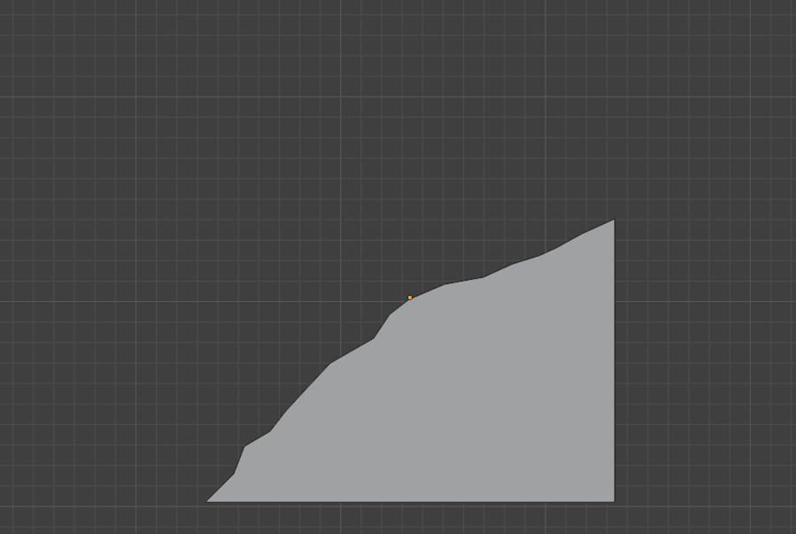 “Eliminación de la cara superior del plano para definir la forma de la nariz.”