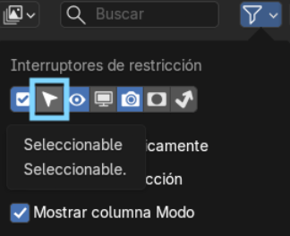 Asignación de opción "Seleccionable"
