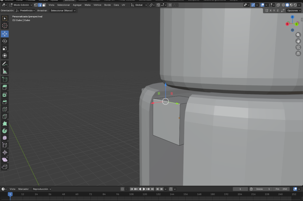 Figura 62. Selección de borde