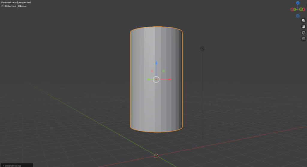 Figura 1. Creación del tronco del cascanueces