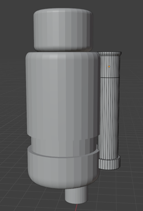 Forma de la hombrera para mayor volumen