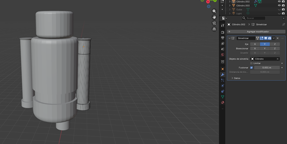 Resultado de Herramienta de Simetrizar