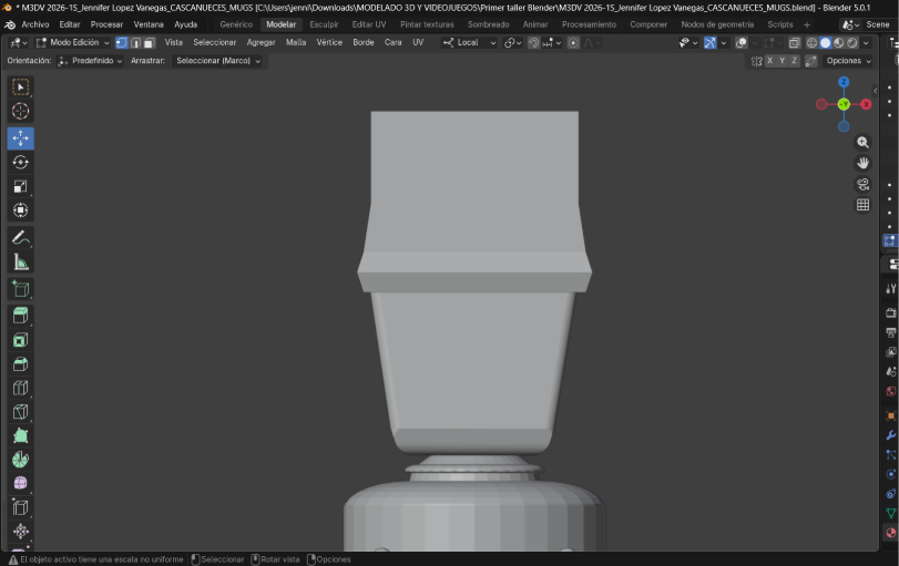 Estructura base del sombrero