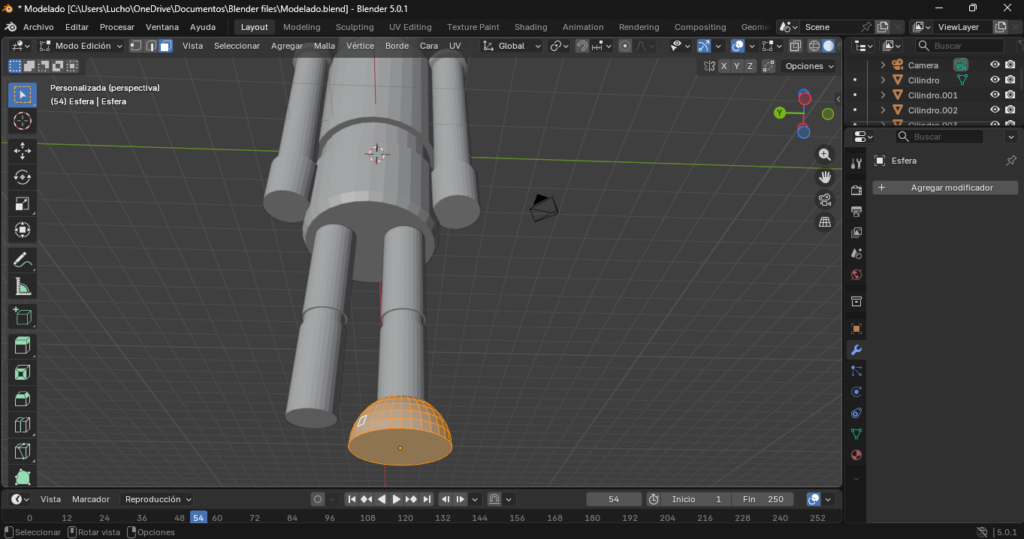 Rellenar zona abierta
