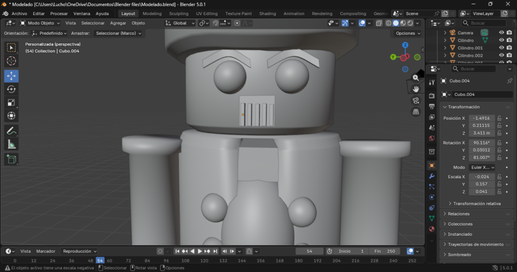 Duplicado de dientes