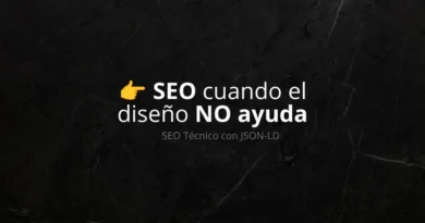 Seo cuando el diseño no ayuda