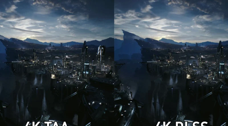 imagen comparación DLSS