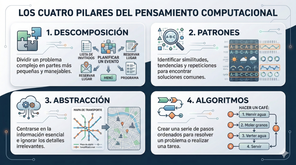 Los pilares del pensamiento computacional