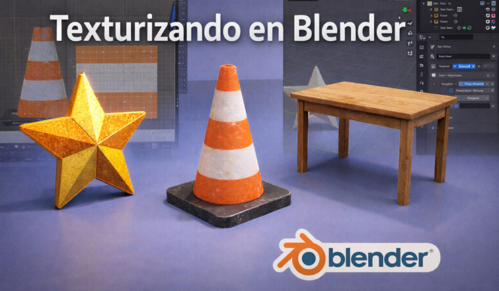 Texturizando en Blender con modelos 3D