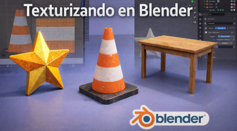 Del Modelo al Realismo: Texturizando en Blender Texturizando en Blender con modelos 3D