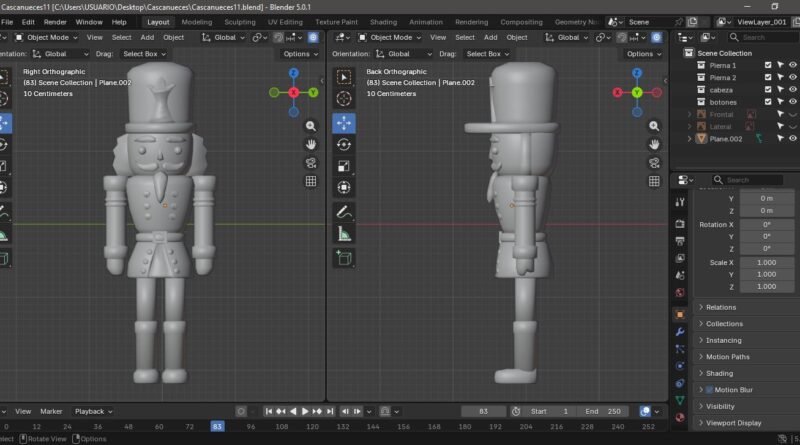 Resultado final del Cascanueces