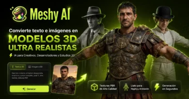 Meshy Ia, Generacion de Avatares con IA