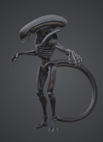 Modelo 3D The Xenomorph