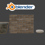 Texturizado de Modelos 3D con Blender: Muro, Dona y Maceta