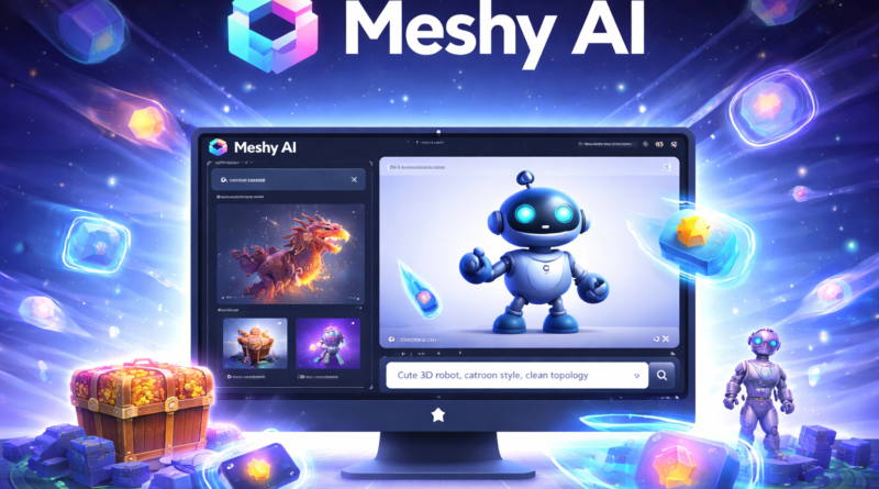 Cómo usar Meshy IA para crear personajes 3D listos para animación Meshy IA