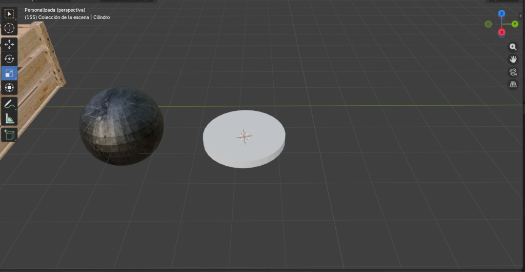 Figura 37. Transformación del modelado cilíndrico