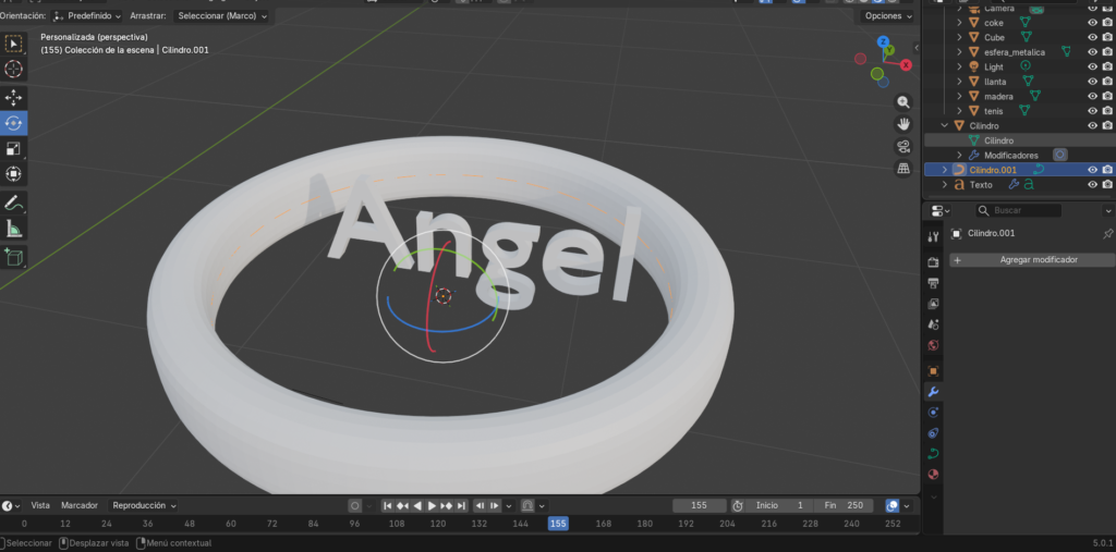 Figura 46. Creación loop cup