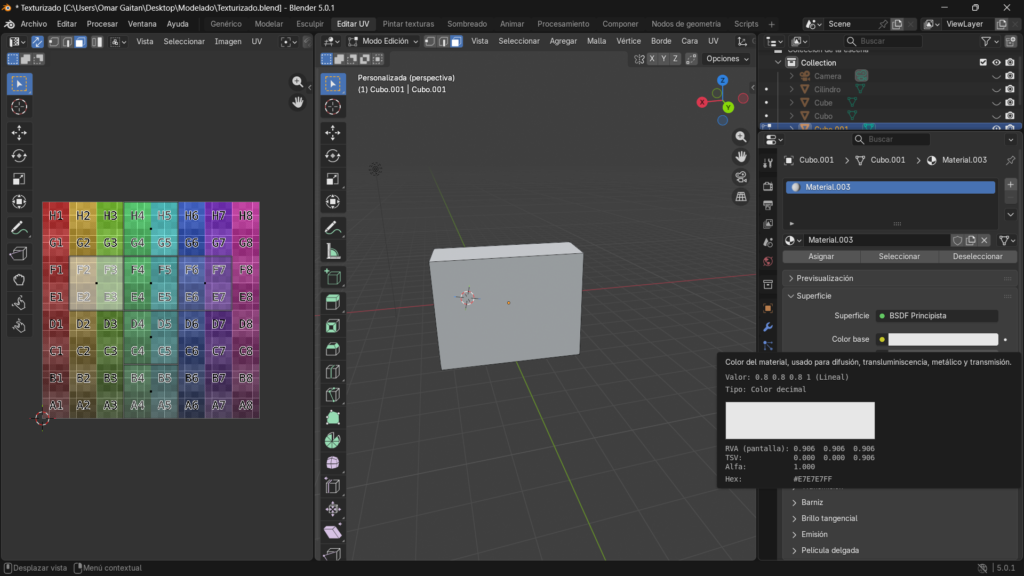 Texturizando a través de una imagen