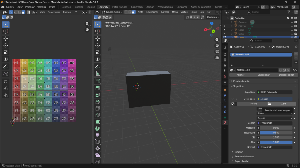 Resultado de ponerle una imagen 