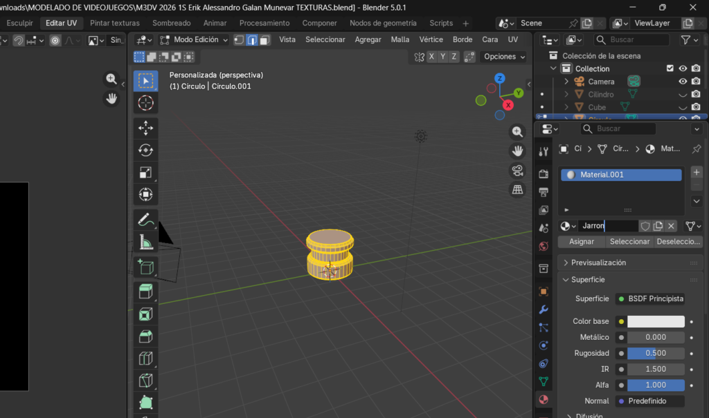texturizado en Blender paso a paso