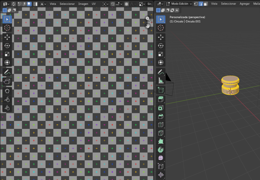 Cuadrícula general de la vista
