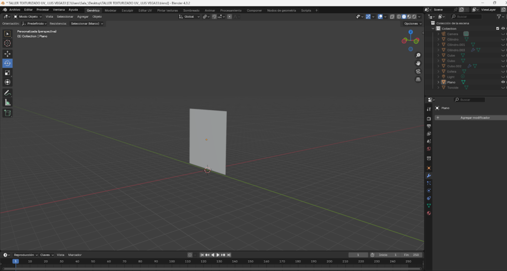 Desarrollo de un paquete de Doritos en Blender utilizando un plano base con múltiples subdivisiones, extrusión de bordes y aplicación del modificador Solidify. Se implementa dinámica de ropa con presión para simular el inflado del empaque, ajuste de gravedad y aplicación del modificador Cloth. Finalmente, se realiza el mapeado UV y adaptación manual de la textura para lograr un acabado visual realista del producto.