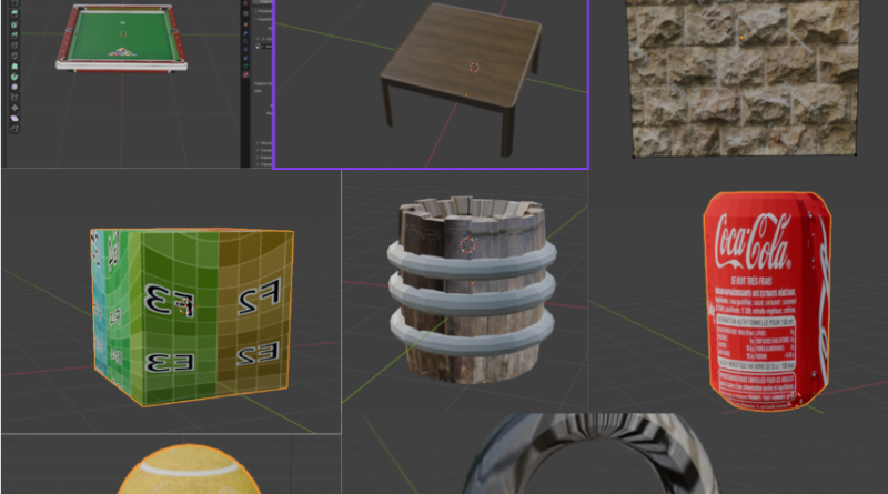 Texturizado y Modelado 3D: Desarrollo en Blender titulo