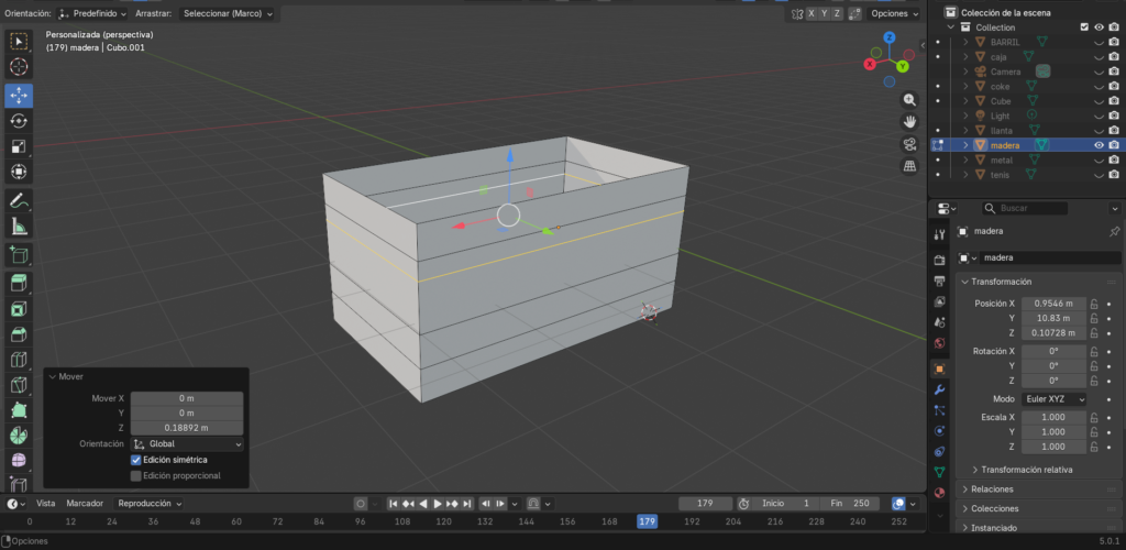 Figura 8. Ajuste de altura de los cortes