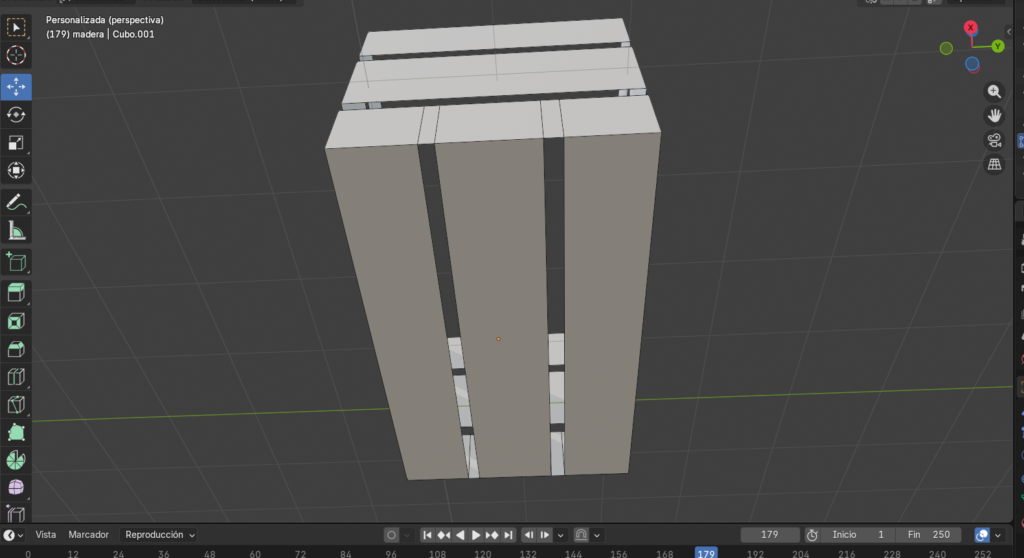 Figura 11. Eliminación de caras adicionales