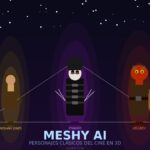 Meshy AI: Dando vida a los íconos del cine clásico en 3D. Meshy AI: Dando vida a los íconos del cine clásico en 3D.