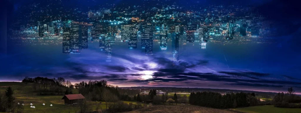 paisaje de contraste