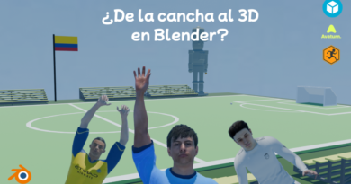 Cinemática 3D en blender