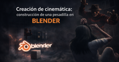 Creación de cinemática: construcción de una pesadilla en Blender