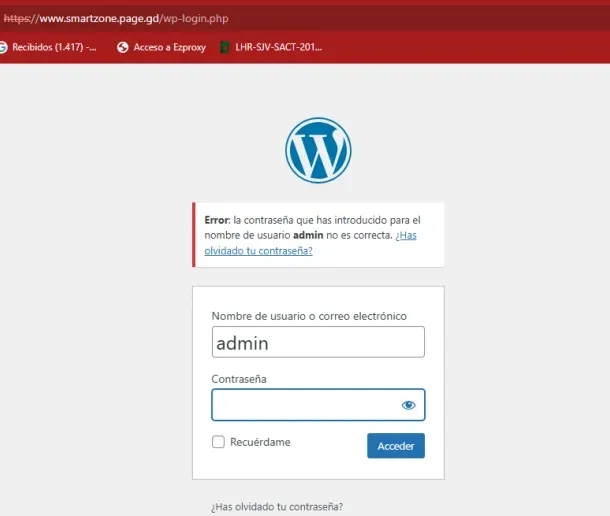 Filtración de usuarios en el formulario de login