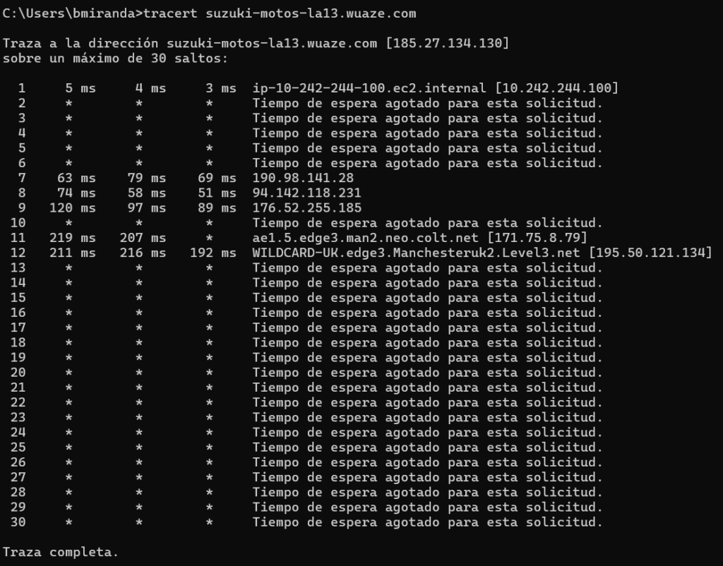 Traceroute