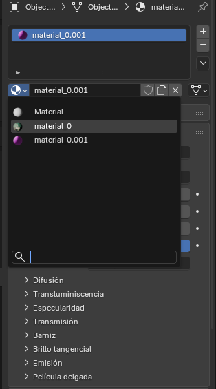 Solución al error de texturas moradas en Blender mediante la reasignación manual de materiales originales tras pasar por Mixamo