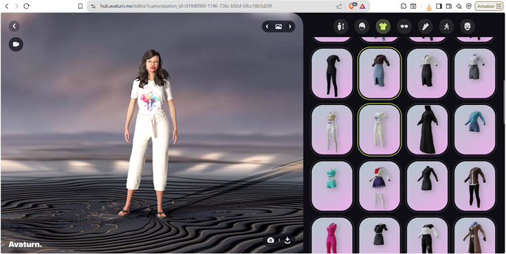 Creación de Cinemática: Personaje - Avaturn