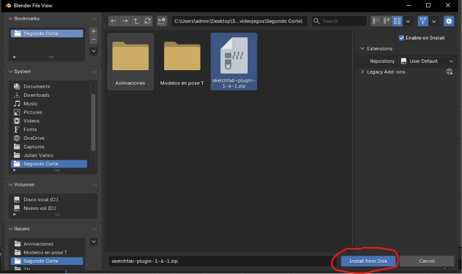 28 Crea una animación 3D en Blender