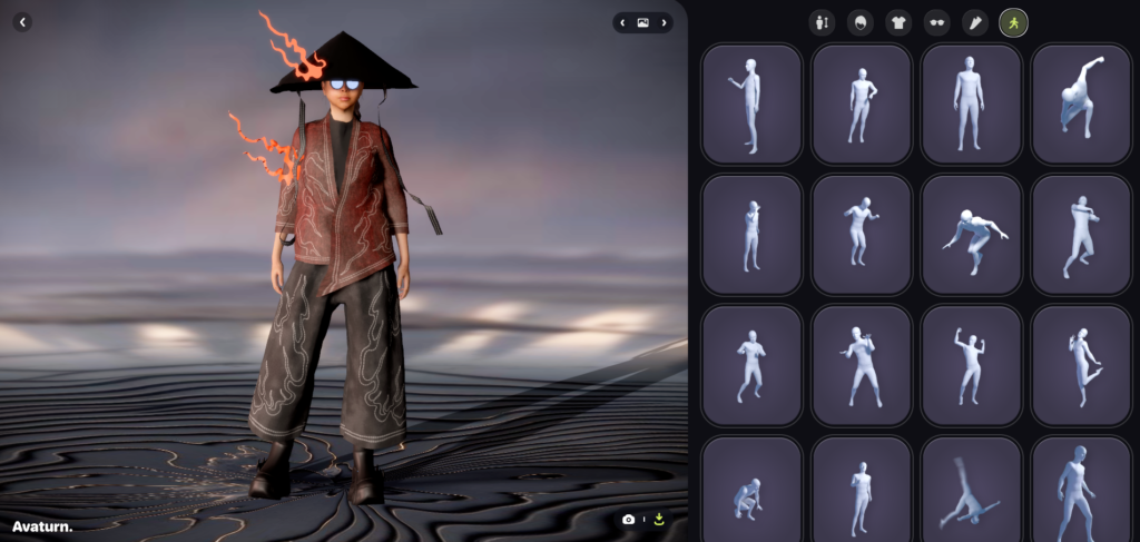 Figura 3 - Finalizando avatar
