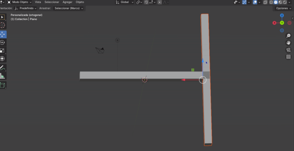 Figura 19 - Creación de paredes