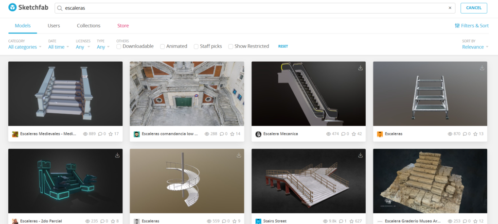 Figura 30 - Escaleras