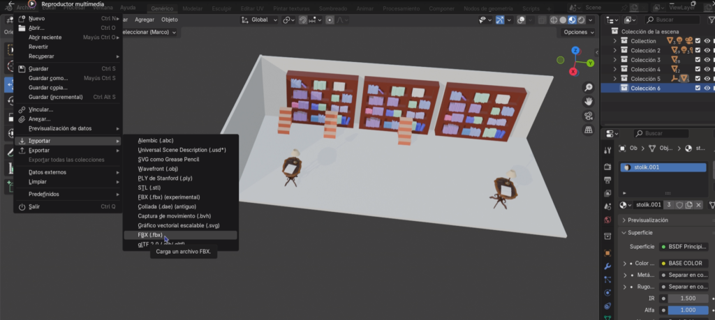 Figura 32 - Importación