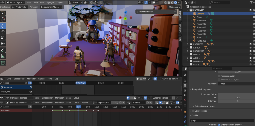 Figura 45 - Vista de cámara
