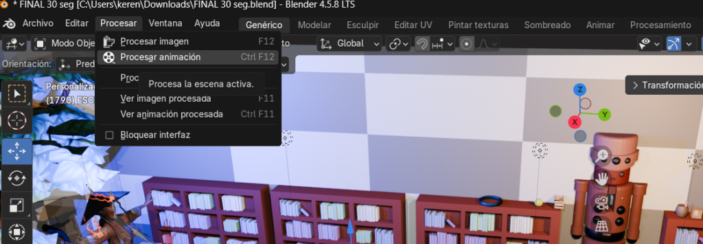 Figura 48 - Renderizado